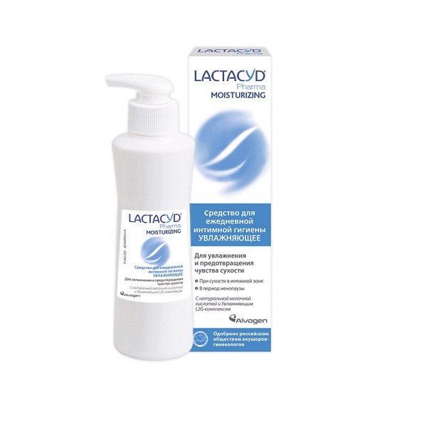 Лактацид (Lactacyd) Pharma Moisturing  ср-во д/интим гигиены 250мл увлажняющее