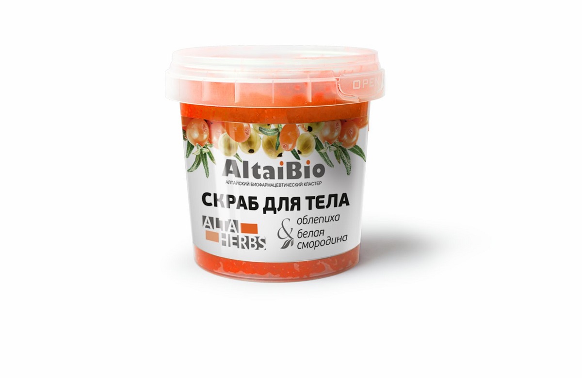 AltaiBio Скраб для тела 