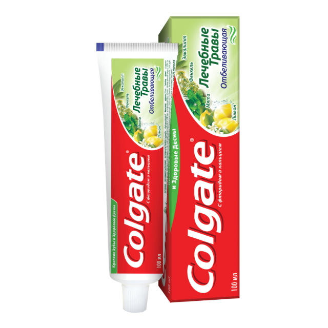 Колгейт (Colgate) Лечебные Травы з/паста 100мл отбеливающая