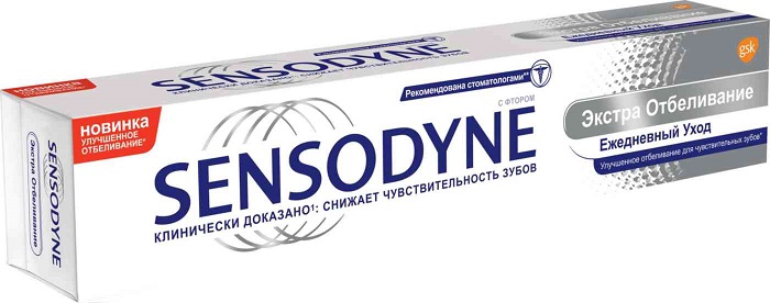 Сенсодин (Sensodyne) Экстра Отбеливание з/паста 75мл