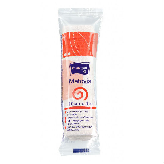 Бинт фиксир Матовис 10смX400см вискозный