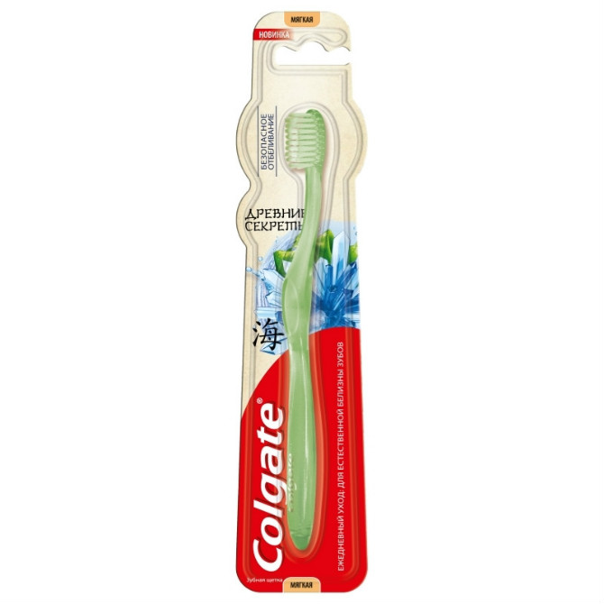 Колгейт (Colgate) Древние Секреты з/щетка мягк безопасное отбелив