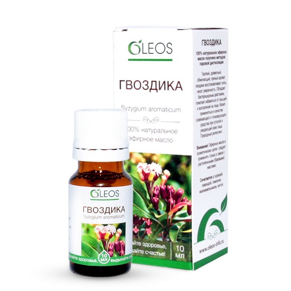 Олеос (Oleos) Масло эфирн 10мл гвоздика