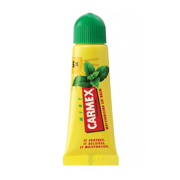 Бальзам для губ Кармекс (Carmex) Мятный с защитным фактором SPF 15 в тубе 1 шт. Карма Лабораторис