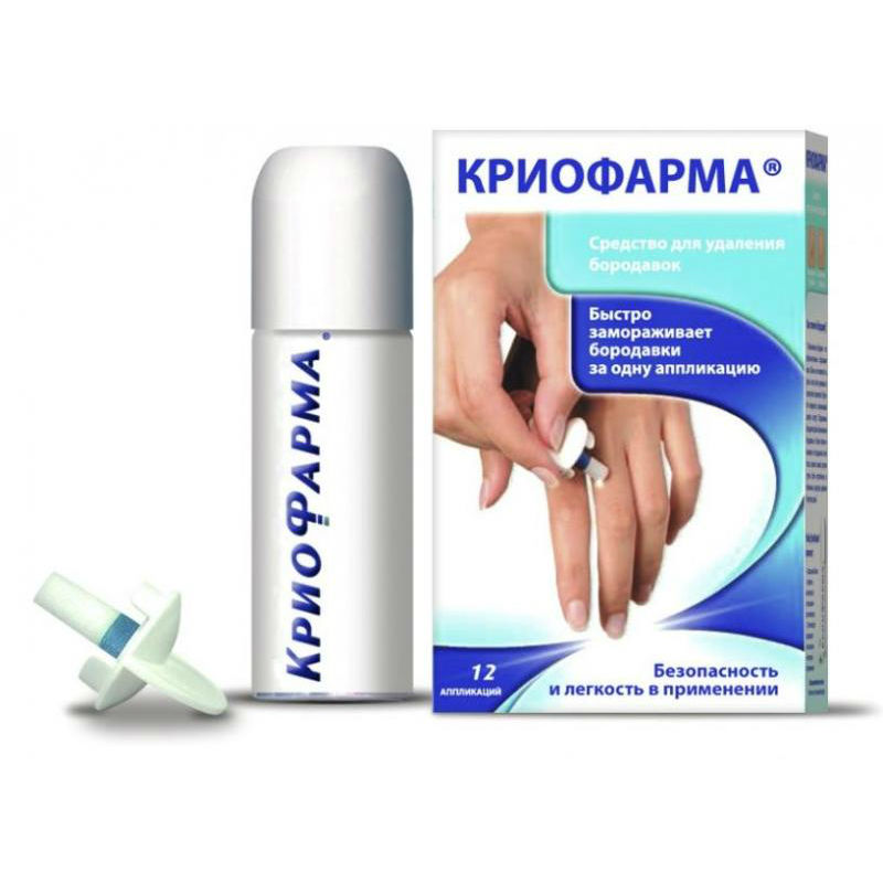 Криофарма, ср-во д/удаления бородавок 35мл+12аппликаторов