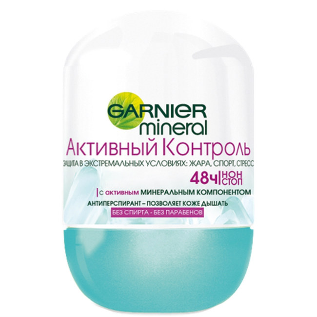 Гарньер Минерал Активный Контроль дезодорант-ролик 50мл термозащита GARNIER