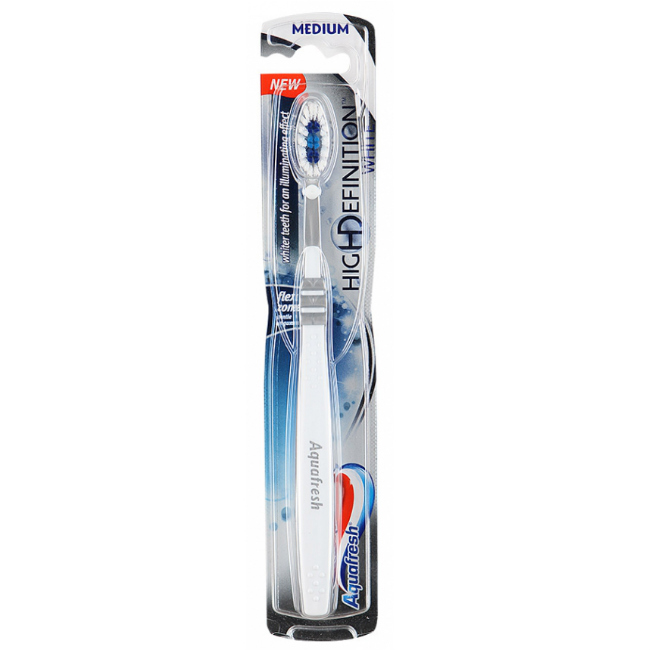 Аквафреш (Aquafresh) Зубная щетка High Definition White 1 шт ГлаксоСмитКляйн