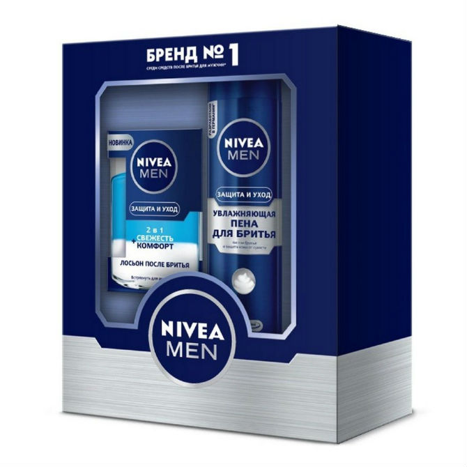 Нивея (Nivea) Men Набор подарочный Защита и уход Байерсдорф