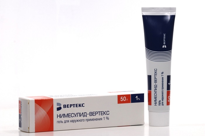 Нимесулид-Вертекс гель д/наружн. прим. 1% 50г