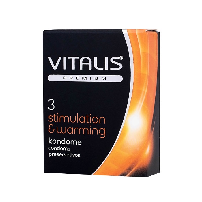 Презервативы Vitalis Premium stimulation & warming №3 с согревающим эффектом R&S Consumer Goods G