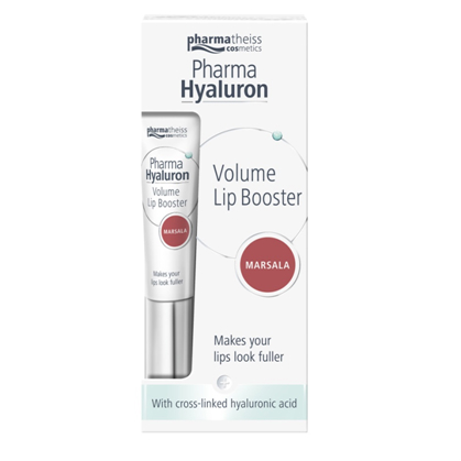 Фарма Гиалурон (Pharma Hyaluron) Lip Booster Бальзам для объема губ марсала 7 мл Доктор Тайсс Натурв