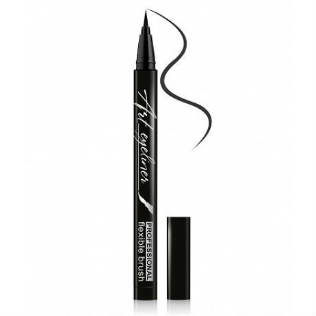 БелорДизайн (Belor Design) Smart girl Подводка для глаз Art Eyeliner черная, 1шт