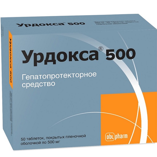 Урдокса 500 табл.п.п.о. 500мг №50