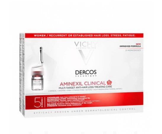 Виши (Vichy) Деркос Аминексил Интенсив 5 Средство п/вып.волос д/женщин амп 21 шт. Лореаль