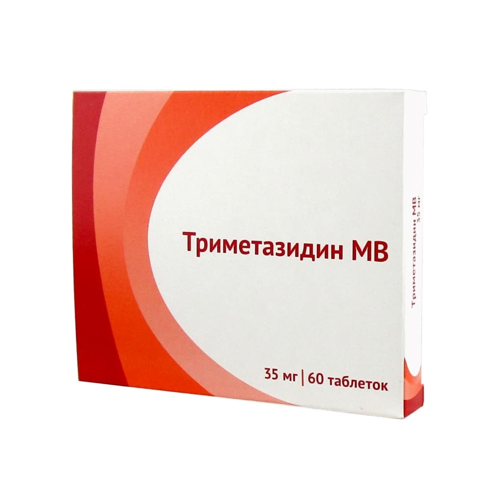 Триметазидин МВ табл.п.о. с модиф. высвоб. 35мг №60 Озон ООО