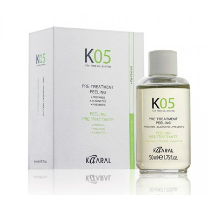 Каарал (Kaaral) K05 Pre Treatment Peeling Пиллинг-лосьон для глубокого очищения кожи головы 50 мл