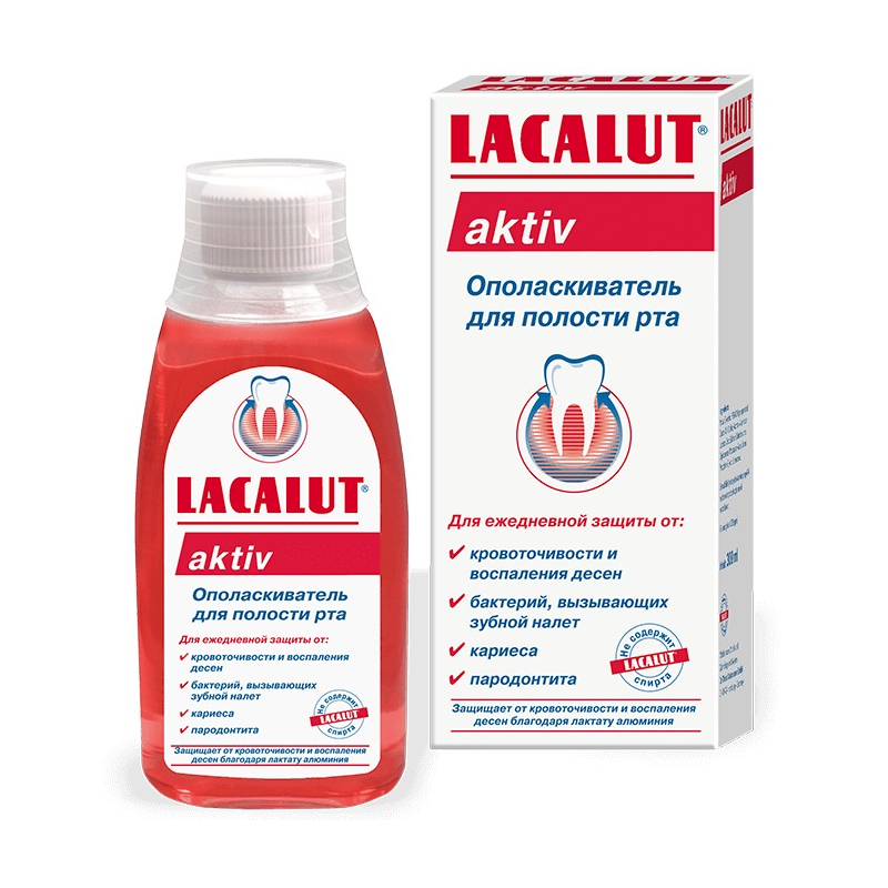 Лакалют (Lacalut) Activ опол-ль д/полости рта 300мл