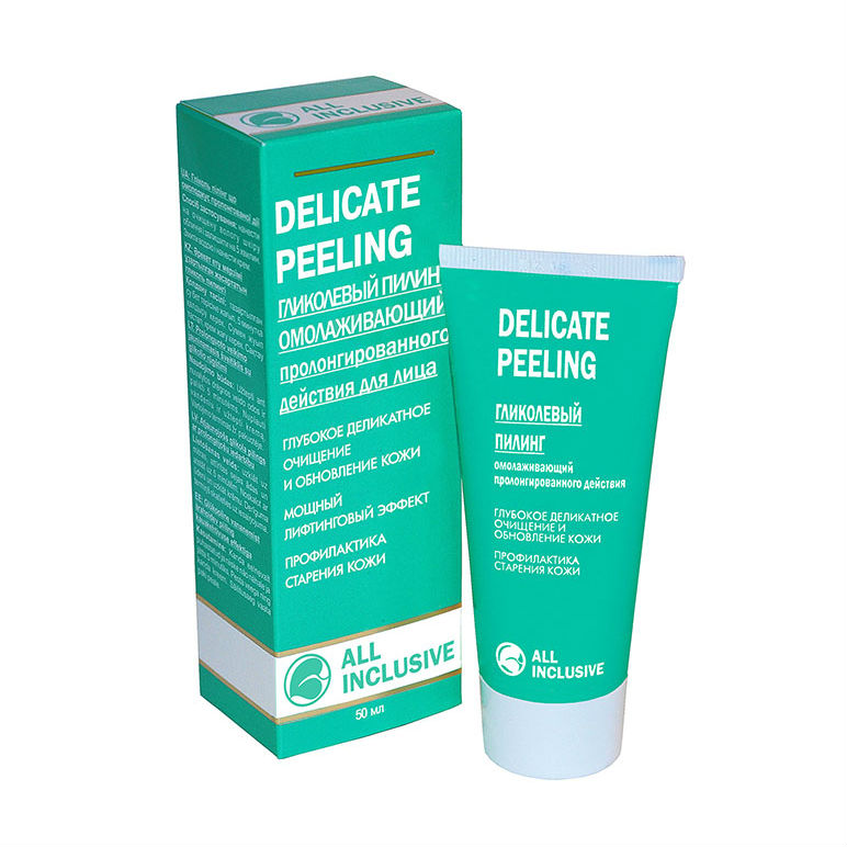 Ол Инклюзив (All Inclusive) Delicate Peeling Пилинг гликолевый 50 мл Дженейр ООО