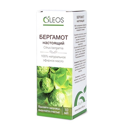 Олеос (Oleos) Масло эфирн 10мл бергамот
