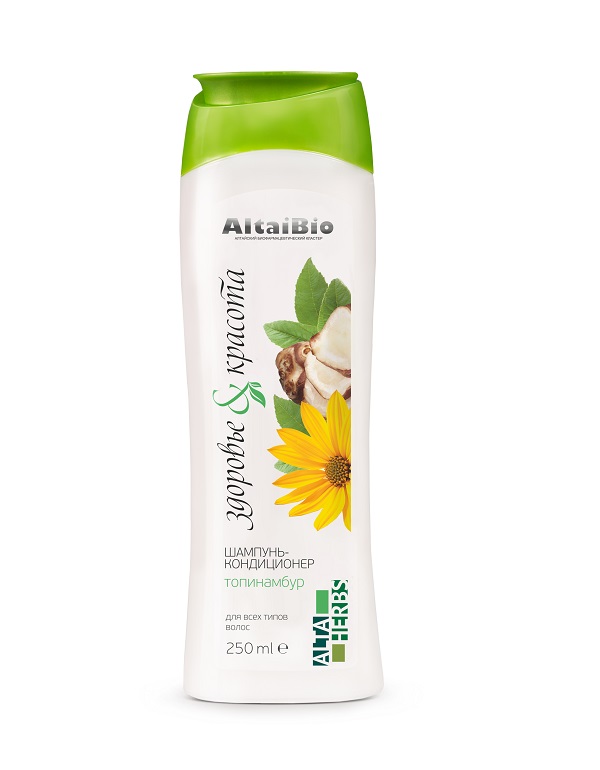 AltaiBio Шампунь-кондиционер для волос с топинамбуром 250мл