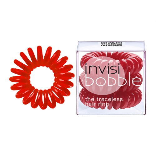 Инвизибабл (Invisibobble) Резинка для волос Original Raspberry Red 3шт