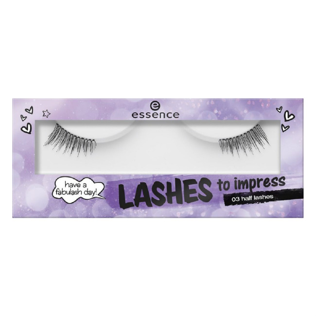 Эссенс (Essence) Накладные ресницы Lashes to impress на внешние уголки глаз