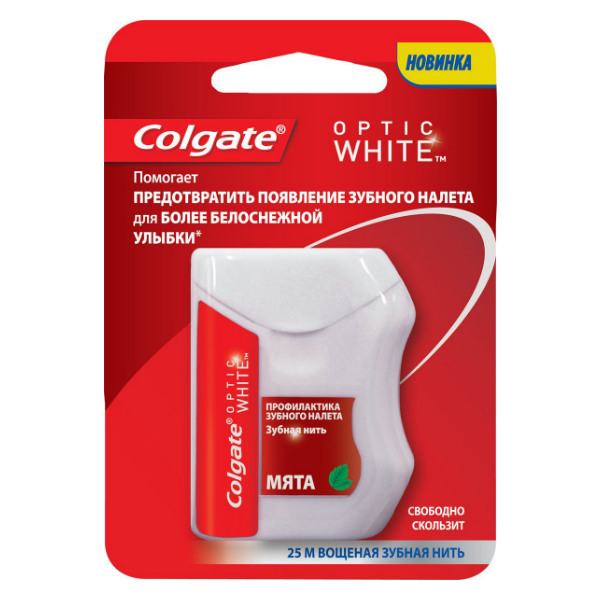 Колгейт (Colgate) Optic White з/нить 25м