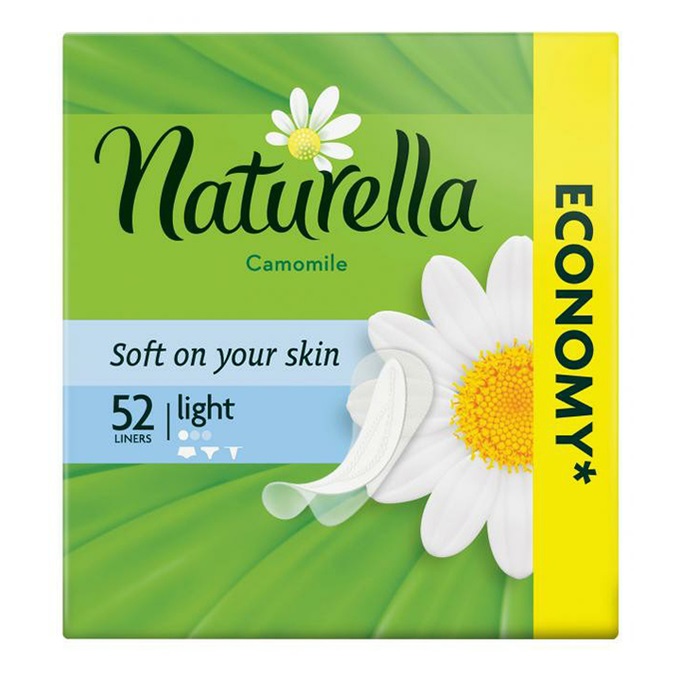 Натурелла (Naturella) Camomile Light Мультиформ прокладки ежеднев №52