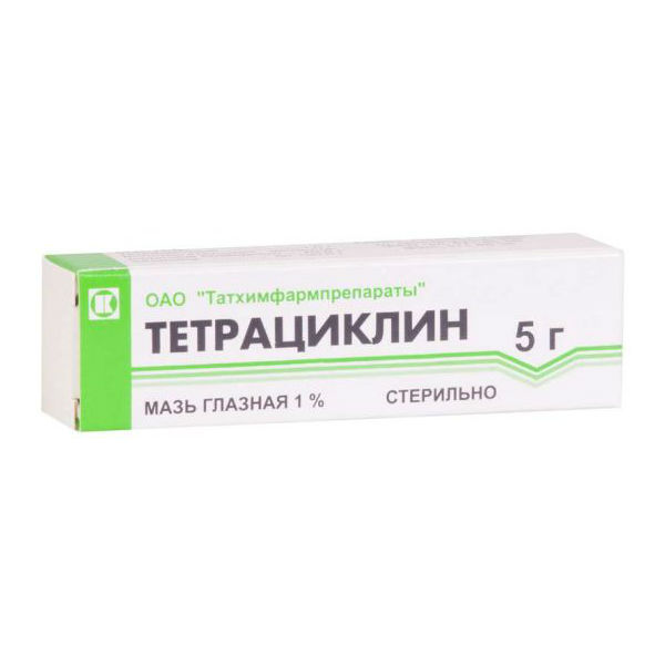 Тетрациклин мазь глазн. 1% 5г Татхимфармпрепараты ОАО