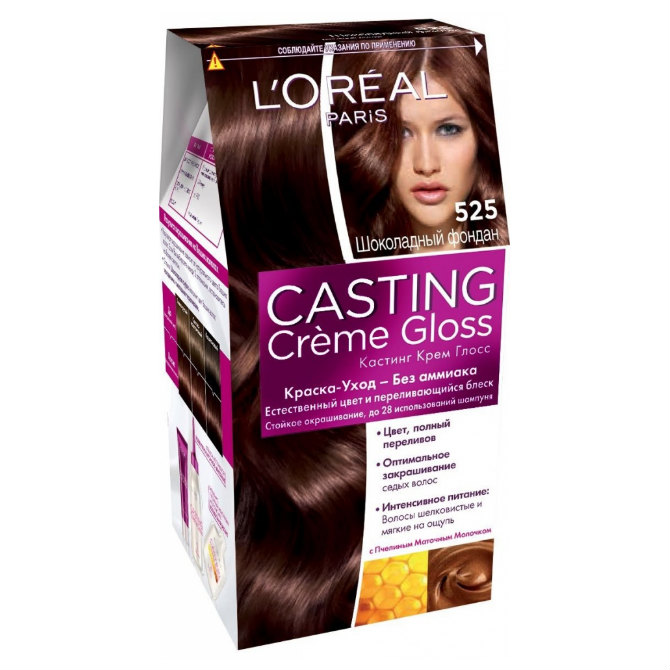 ЛОРЕАЛЬ (LOREAL) КРАСКА ДЛЯ ВОЛОС CASTING CREME GLOSS 515 МОРОЗНЫЙ ШОКОЛАД Loreal