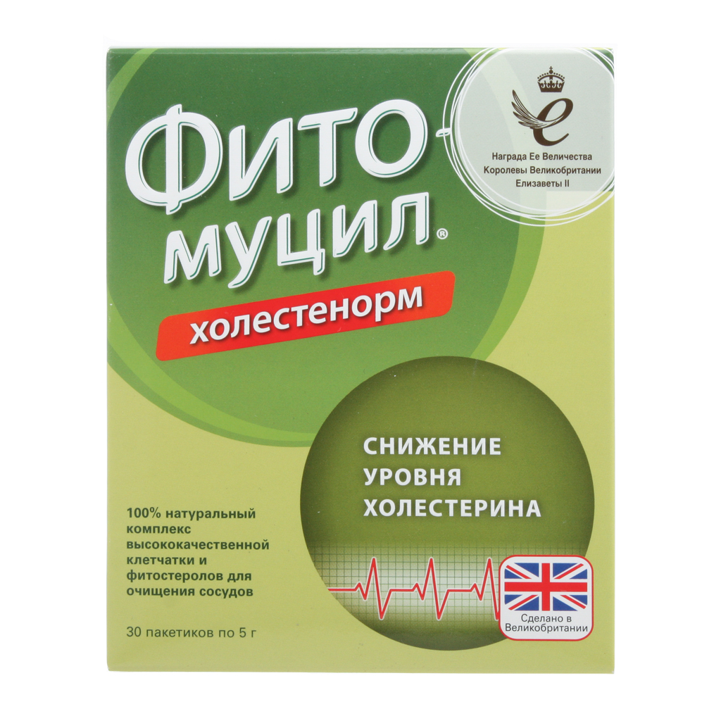 Диет Формула Фитомуцил Холестенорм пор д/внутр примен пак №30 Probiotics International Ltd