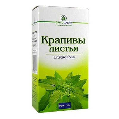 Крапива листья пач 35г Фитофарм ПКФ Анапа ООО