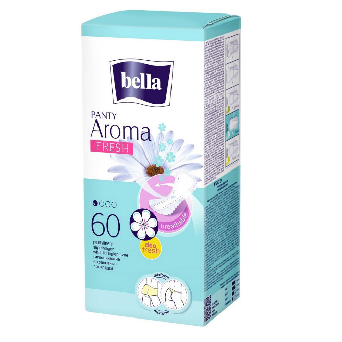 Белла (Bella) Panty Aroma Fresh прокладки ежедн №60