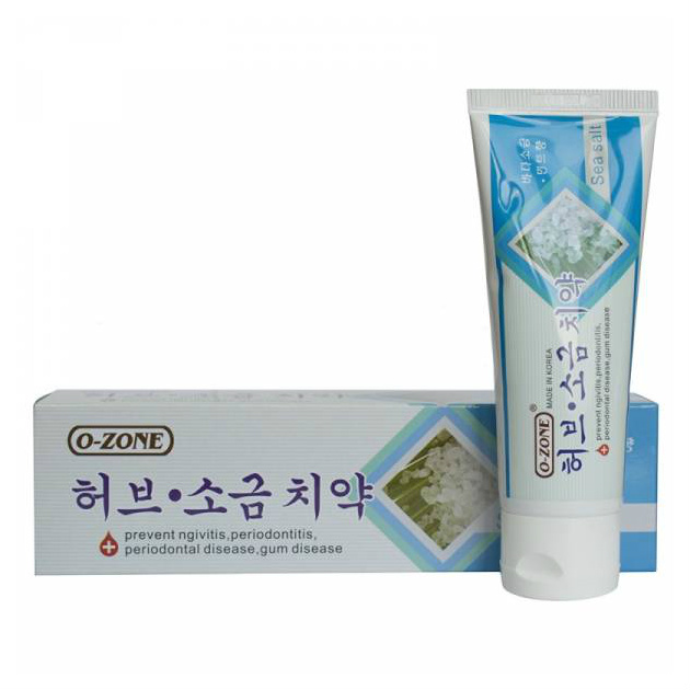 О-Зон (O-Zone) Зубная паста Herbal Salt Protection Toothpaste Морская Соль 100г