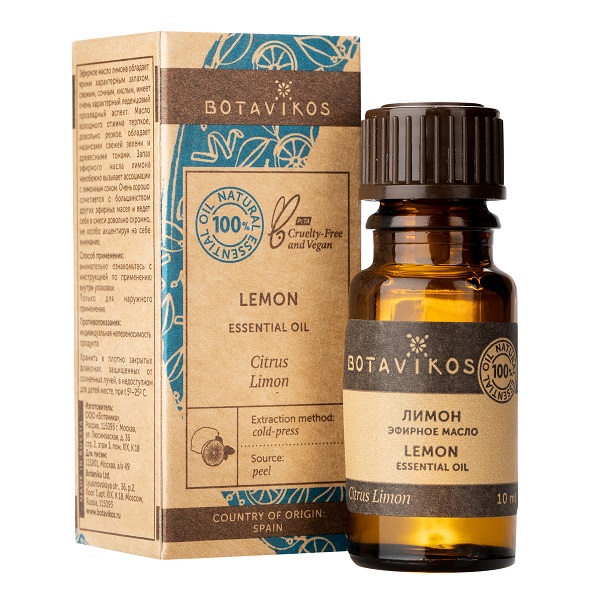 Ботавикос (Botavikos) Масло эфирн 10мл лимон