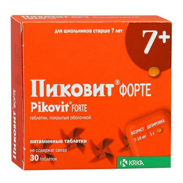 Пиковит Форте 7+ таб по №30