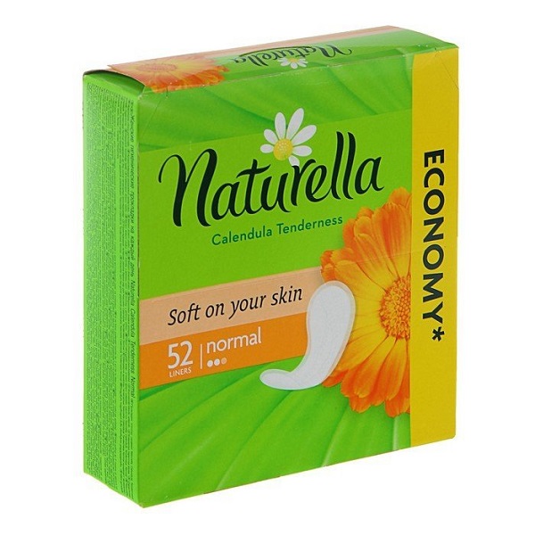 Натурелла (Naturella) Calendula Tenderness Normal прокладки ежеднев №52