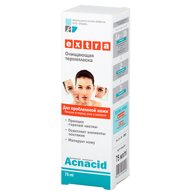 Акнацид (Acnacid) Очищающая маска Acnacid, 75 мл