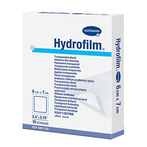 Повязка Гидрофильм/Hydrofilm пленочная самоклеющиеся 6х7см 10 шт. Хартманн