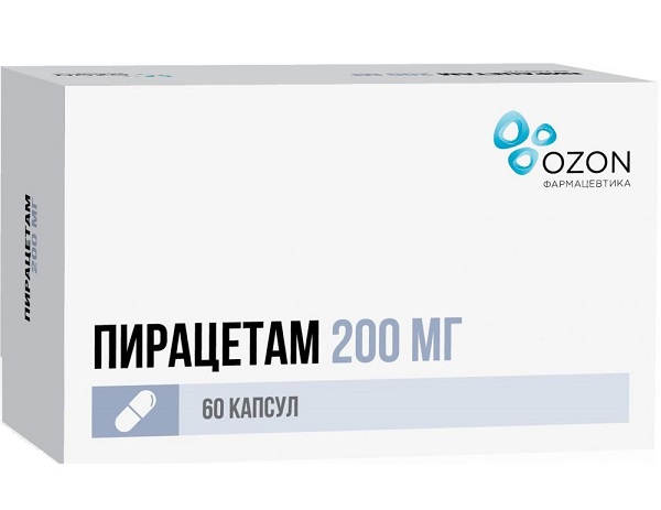 Пирацетам капс. 200мг №60 Озон ООО