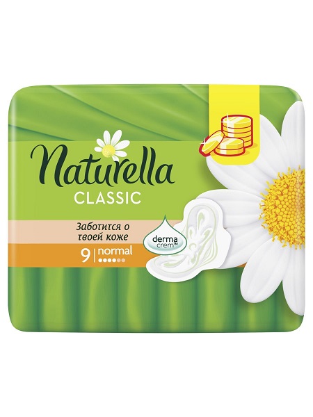 Натурелла (Naturella) Camomile Classic Normal прокладки гигиен №9