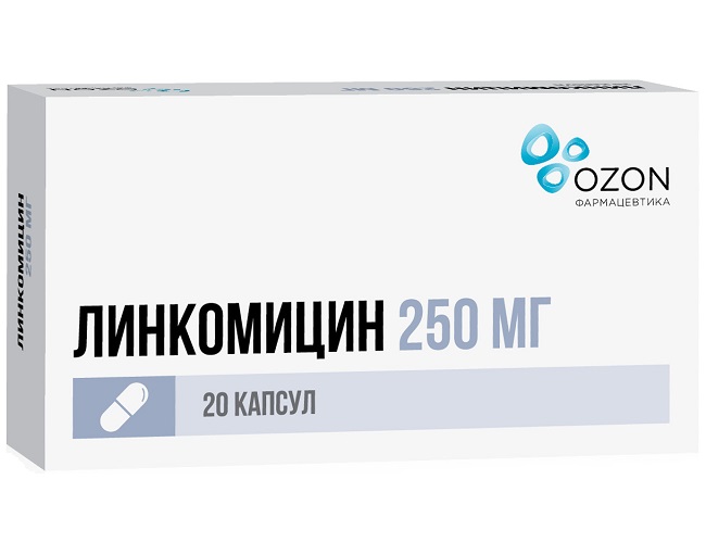 Линкомицин капс 250мг №20 Озон ООО