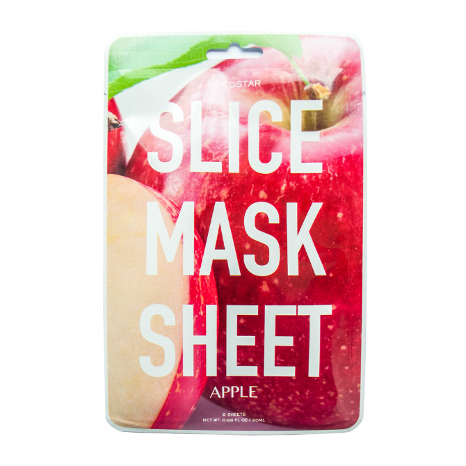 Кокостар (Kocostar) Маска-слайс для лица Slice Mask Sheet Apple Яблоко 20 мл