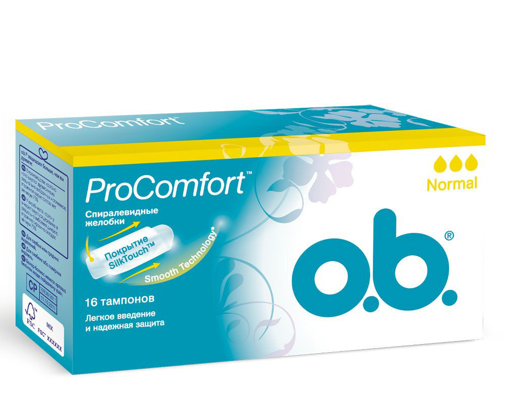 Тампоны O.b. ProComfort Normal №16