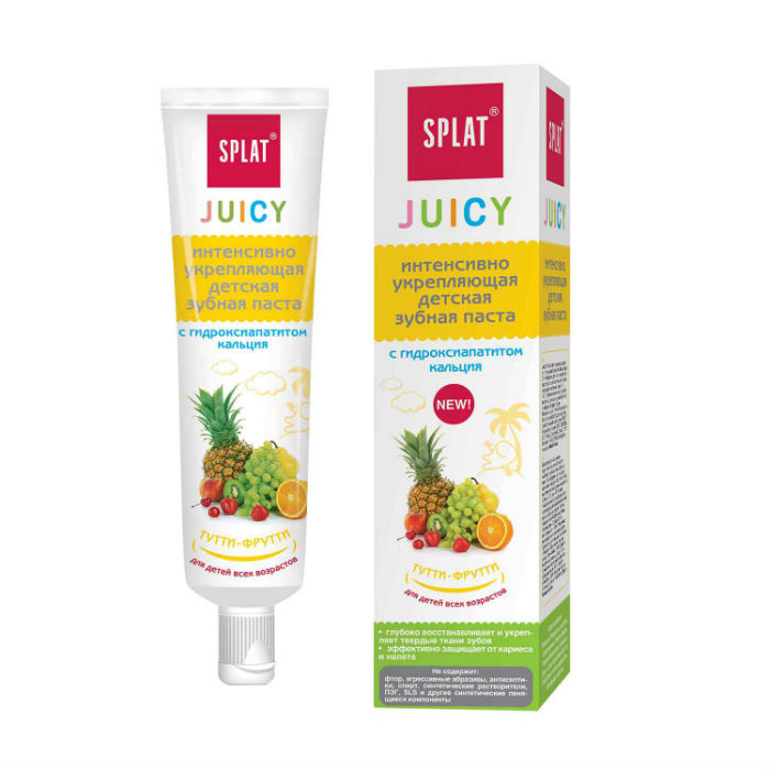 Сплат Джуси з/паста 35мл тутти-фрутти Органик Фармасьютикалз ООО