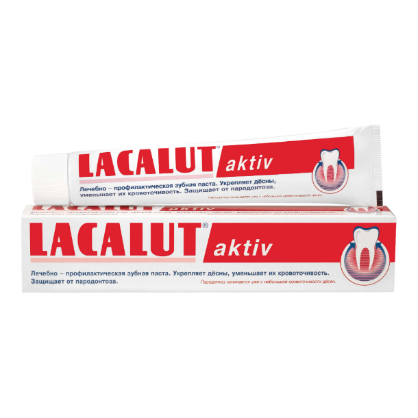 Лакалют (Lacalut) Activ з/паста 75мл