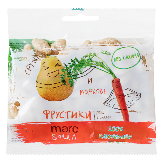 Фрустики Marc&Фиса Груша и морковь 15 г