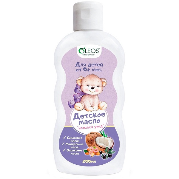 Олеос (Oleos) Масло массажное детское 200мл