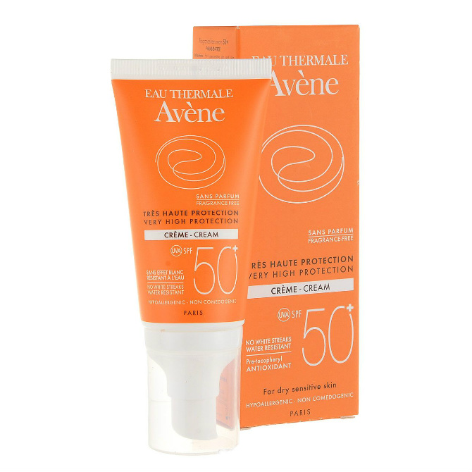 Авен (Avene) Солнцезащитный крем Anti-Age Suncare антивозрастной SPF50+ 50 мл