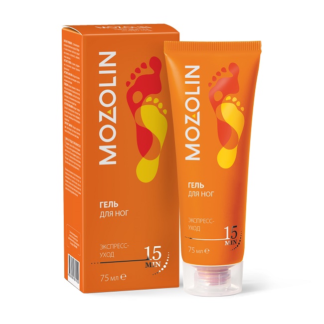 MOZOLIN Гель для ног экспресс-уход 75мл